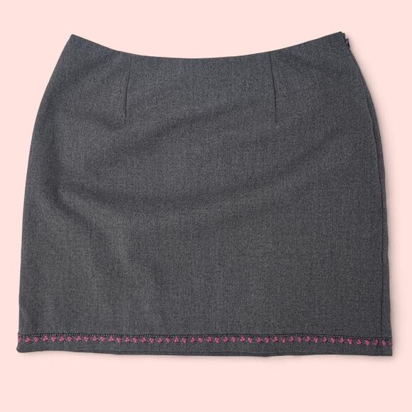 Grey express mini skirt - Picture 1 of 4